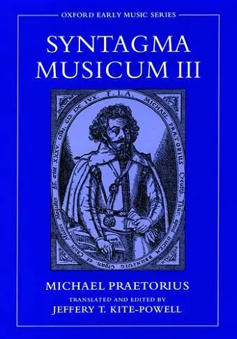 Syntagma Musicum III cover