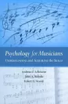 Psychology for Musicians cover