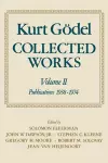 Kurt Gödel: Collected Works: Volume II cover