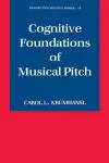 Cognitive Foundations of Musical Pitch cover