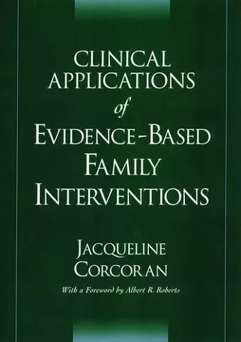 Clinical Applications of Evidence-Based Family Interventions cover