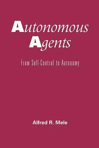 Autonomous Agents cover