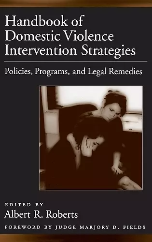 Handbook of Domestic Violence Intervention Strategies cover