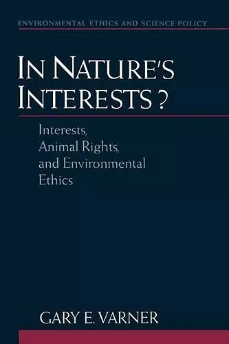 In Nature's Interests? cover