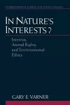 In Nature's Interests? cover