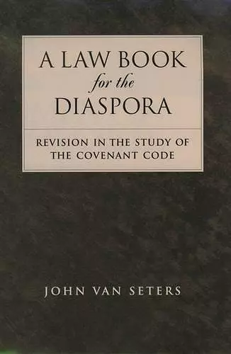 A Law Book for the Diaspora cover