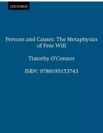 Persons and Causes cover