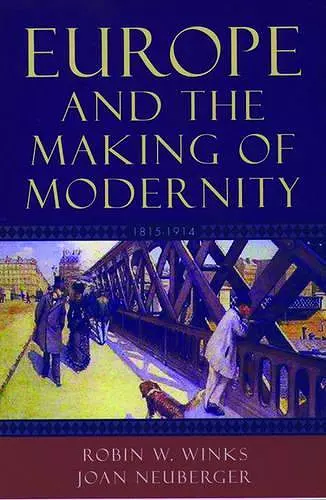 Europe and the Making of Modernity cover