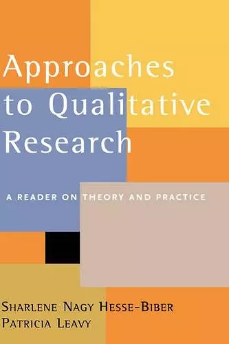 Approaches to Qualitative Research cover