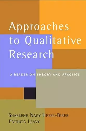 Approaches to Qualitative Research cover