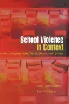 School Violence in Context cover