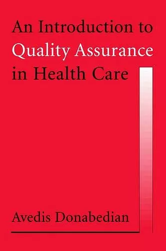 An Introduction to Quality Assurance in Health Care cover