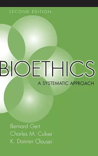 Bioethics cover