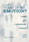 What is an Emotion? cover