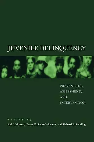 Juvenile Delinquency cover