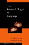 The Gestural Origin of Language cover