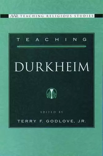 Teaching Durkheim cover