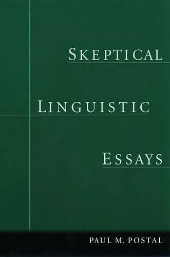 Skeptical Linguistic Essays cover