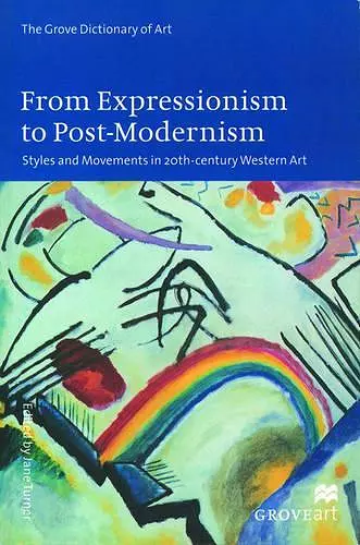 From Expressionism to Post-Modernism cover