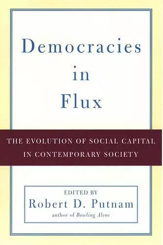 Democracies in Flux cover