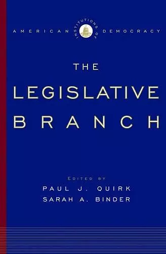 The Legislative Branch cover