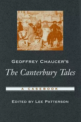 Geoffrey Chaucer's The Canterbury Tales cover