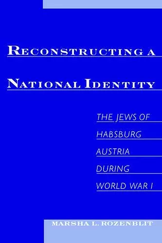 Reconstructing a National Identity cover