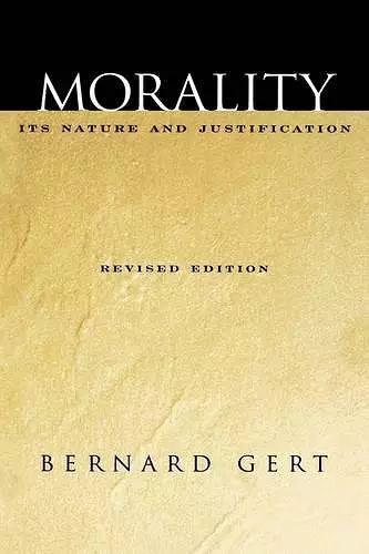 Morality cover