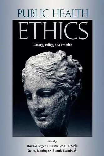 Public Health Ethics cover