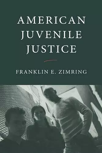 American Juvenile Justice cover