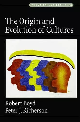 The Origin and Evolution of Cultures cover