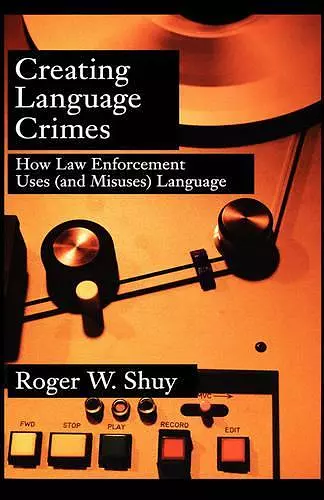 Creating Language Crimes cover