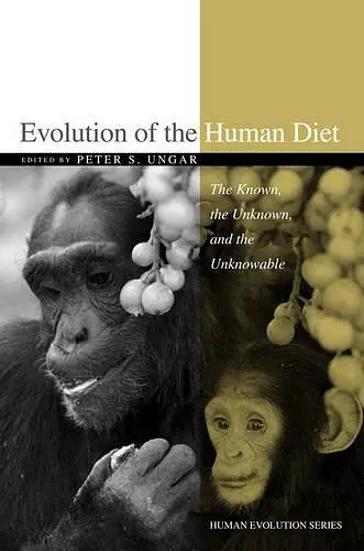 Evolution of the Human Diet cover