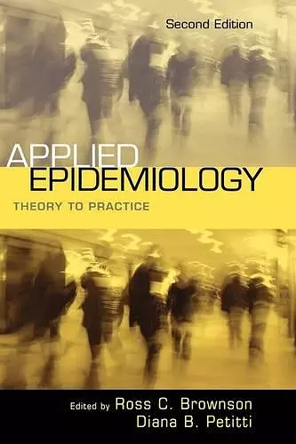 Applied Epidemiology cover