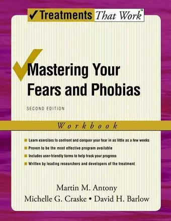 Mastering Your Fears and Phobias cover