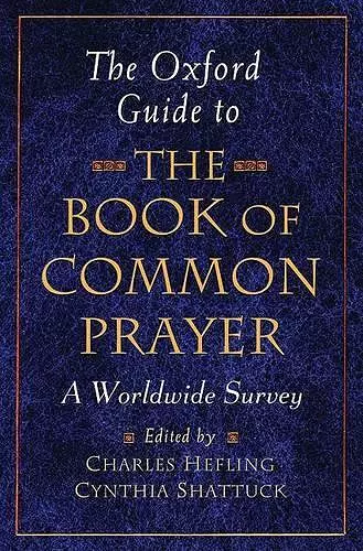 The Oxford Guide to the Book of Common Prayer cover