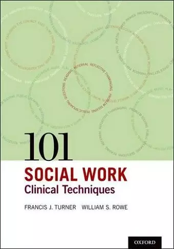 101 Social Work Clinical Techniques cover