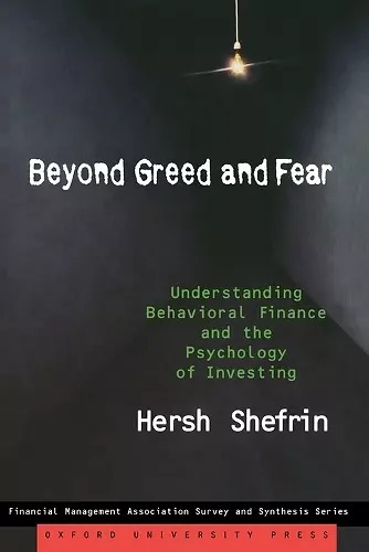 Beyond Greed and Fear cover