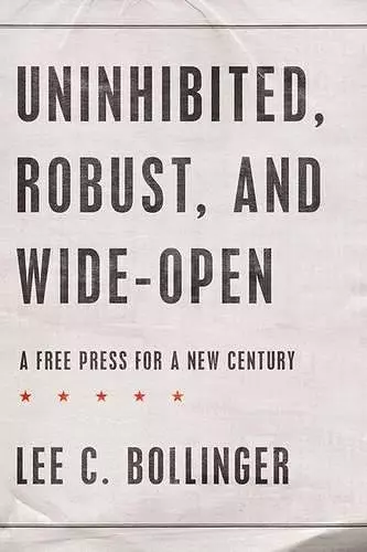 Uninhibited, Robust, and Wide-Open cover