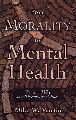 From Morality to Mental Health cover