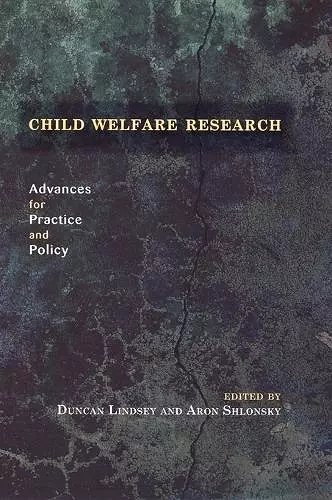 Child Welfare Research cover