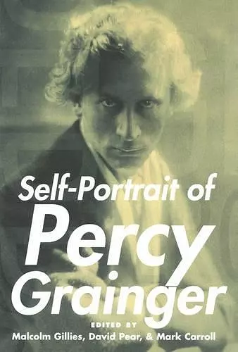 Self-Portrait of Percy Grainger cover