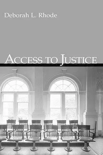 Access to Justice cover