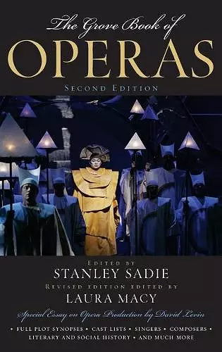 The Grove Book of Operas cover