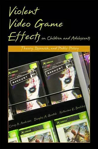 Violent Video Game Effects on Children and Adolescents cover