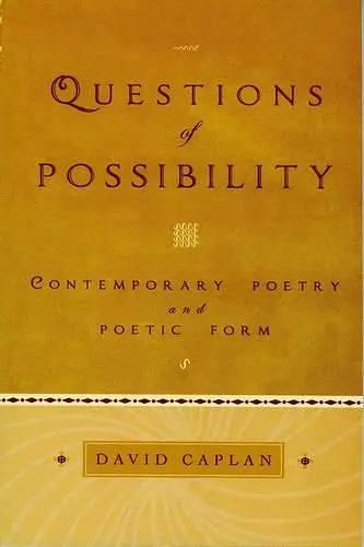 Questions of Possibility cover