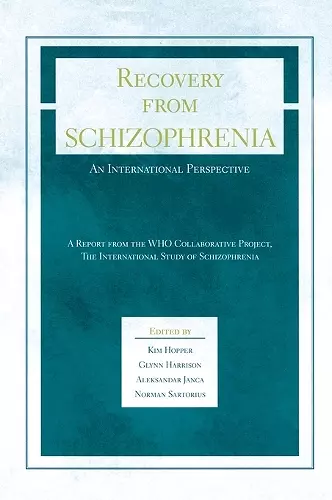 Recovery from Schizophrenia cover