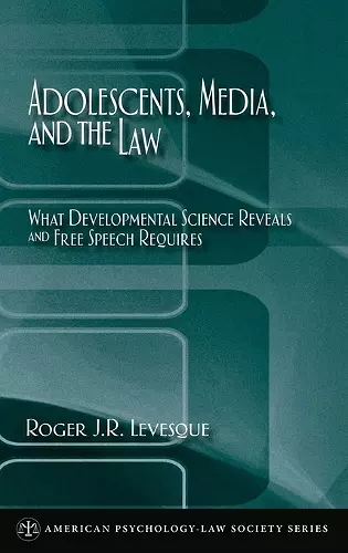 Adolescents, Media, and the Law cover