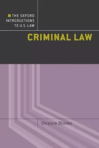 Criminal Law cover