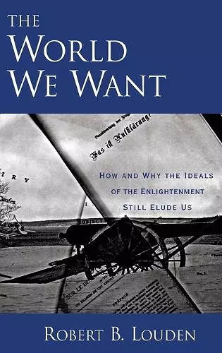 The World We Want cover